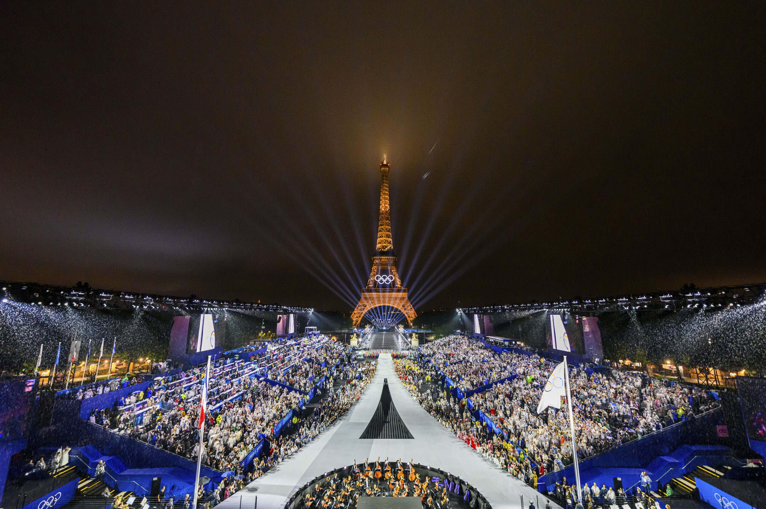 पेरिस ओलम्पिकको भव्य उद्घाटन